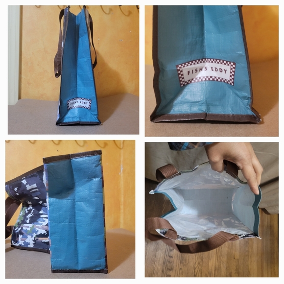 Rare Fishs Eddy Paint By Numbers Small Tote Shopper - Picture 3 of 4